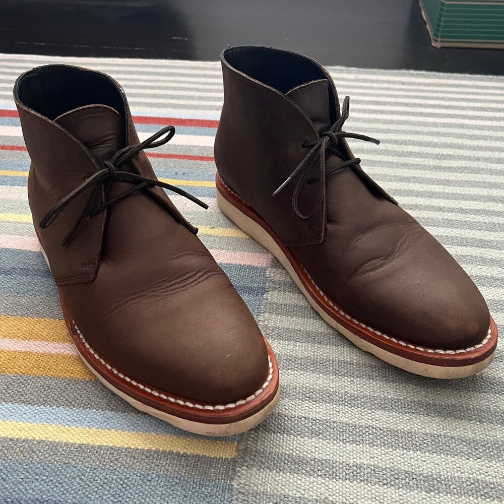 Thursday Boots - Scout Vibram Wedge in Tobacco 8.5D
